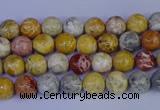 CRO860 15.5 inches 4mm round sky eye stone beads wholesale