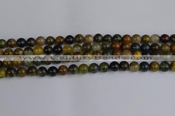 CRO903 15.5 inches 10mm round golden pietersite beads wholesale