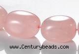 CRQ14 13*18mm egg-shaped A grade natural rose quartz beads