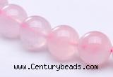 CRQ17 15.5 inches 12mm round natural rose quartz beads Wholesale