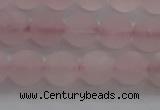 CRQ182 15.5 inches 8mm round matte rose quartz beads wholesale