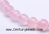 CRQ27 15.5 inches 8mm round natural rose quartz beads Wholesale