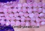 CRQ431 15.5 inches 12*12mm heart rose quartz beads wholesale