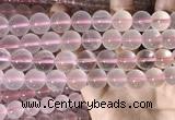 CRQ442 15.5 inches 12mm round rose quartz beads wholesale