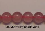 CRQ461 15.5 inche 6mm round AA grade Madagascar rose quartz beads