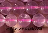 CRQ471 15.5 inches 8mm round rose quartz gemstone beads