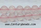 CRQ52 15.5 inches 10mm round natural rose quartz beads wholesale