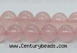 CRQ53 15.5 inches 12mm round natural rose quartz beads wholesale