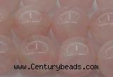CRQ674 15.5 inches 14mm round rose quartz beads wholesale