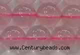 CRQ857 15.5 inches 10mm round natural rose quartz gemstone beads