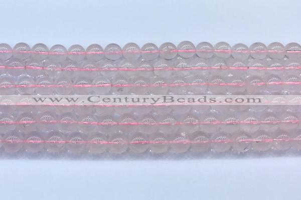 CRQ901 15 inches 8mm round rose quartz beads