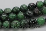 CRZ03 15.5 inches 10mm round ruby zoisite gemstone beads Wholesale