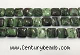 CRZ792 15.5 inches 20*20mm square ruby zoisite gemstone beads