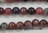 CRZ801 15.5 inches 6mm round natural ruby sapphire beads