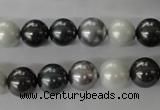 CSB1052 15.5 inches 10mm round mixed color shell pearl beads