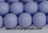 CSB1705 15.5 inches 14mm round matte shell pearl beads wholesale