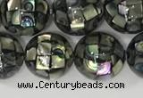 CSB4015 15.5 inches 10mm ball abalone shell beads wholesale