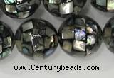 CSB4024 15.5 inches 12mm ball abalone shell beads wholesale