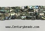 CSB4153 15.5 inches 10*14mm rectangle abalone shell beads wholesale