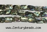 CSB4157 15.5 inches 18*25mm rectangle abalone shell beads wholesale