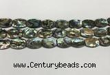 CSB4161 15.5 inches 12*16mm flat drum abalone shell beads wholesale