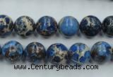 CSE211 15.5 inches 8mm round dyed natural sea sediment jasper beads