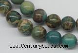 CSE5004 15.5 inches 10mm round natural sea sediment jasper beads