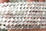 CSE611 15 inches 6mm round selenite gemstone beads