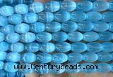 CSE666 15 inches 10*14mm rice selenite beads wholesale