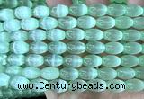 CSE675 15 inches 8*12mm rice selenite beads wholesale