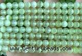 CSE680 15 inches 6mm round selenite beads wholesale
