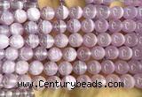 CSE691 15 inches 8mm round selenite beads wholesale