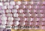 CSE698 15 inches 8*12mm drum selenite beads wholesale