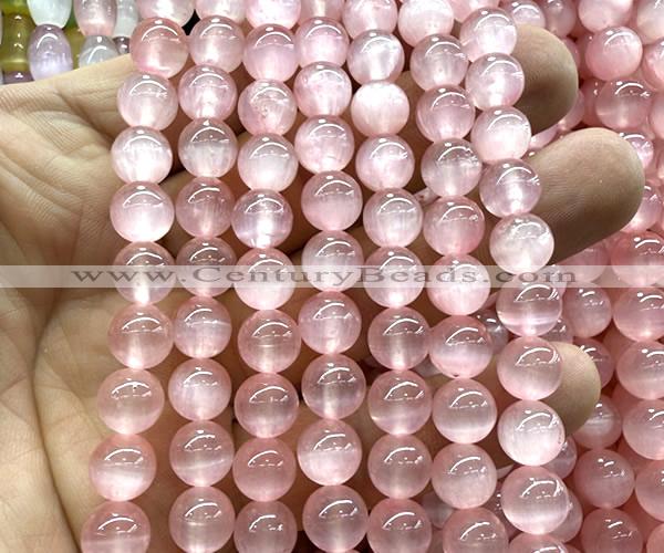 CSE710 15 inches 6mm round selenite beads wholesale