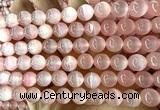 CSE712 15 inches 10mm round selenite beads wholesale