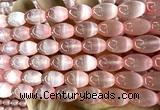 CSE716 15 inches 10*14mm rice selenite beads wholesale