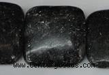 CSI129 15.5 inches 30*30mm square silver scale stone beads