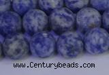 CSO533 15.5 inches 10mm round matte African sodalite beads wholesale