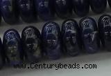 CSO655 15.5 inches 8*14mm rondelle sodalite gemstone beads