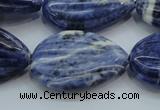 CSO83 15.5 inches 20*30mm teardrop sodalite gemstone beads wholesale