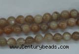 CSS241 15.5 inches 6mm round natural sunstone beads