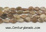 CSS409 15.5 inches 15*20mm flat teardrop sunstone beads wholesale