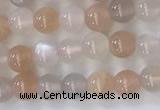 CSS700 15.5 inches 4mm round mixed sunstone beads wholesale