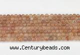 CSS750 15.5 inches 5mm round golden sunstone beads wholesale