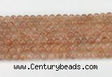 CSS751 15.5 inches 6mm round golden sunstone beads wholesale