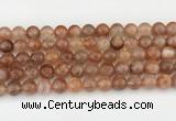 CSS754 15.5 inches 10mm round golden sunstone beads wholesale