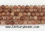 CSS755 15.5 inches 11mm round golden sunstone beads wholesale