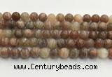 CSS777 15.5 inches 10mm round sunstone gemstone beads wholesale