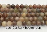 CSS779 15.5 inches 14mm round sunstone gemstone beads wholesale