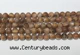CSS786 15.5 inches 10mm round sunstone gemstone beads wholesale